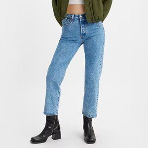 Levi's Wedgie Straight Fit Women's Jeans Size 24 button fly